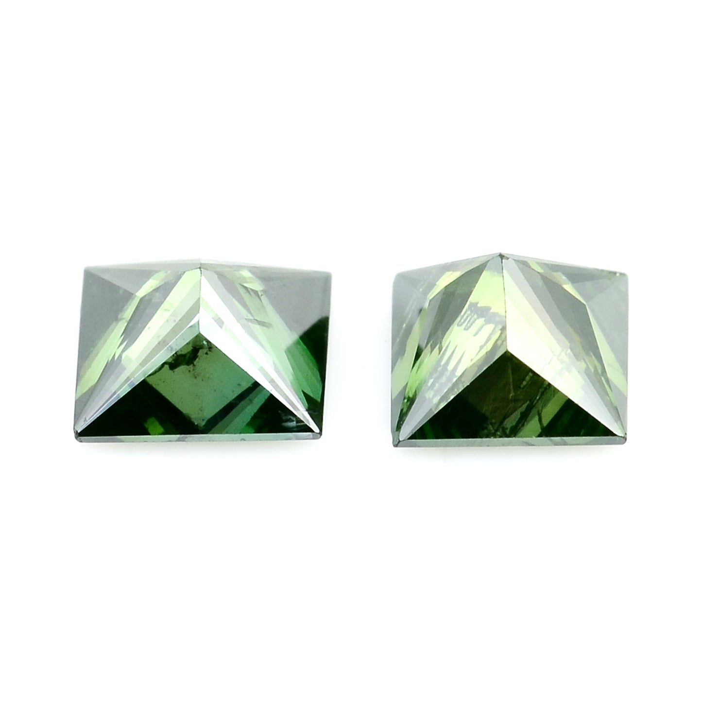 0.58 Green Diamond Sqaure Loose Gemstone