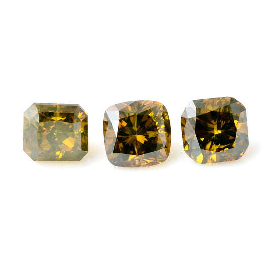 1.30 Carat Red Diamond Octagon Loose Gemstone