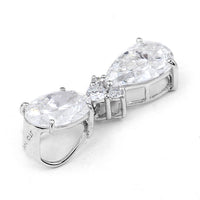 3.45 Carats Lab Grown Diamond 14K Gold Pendant