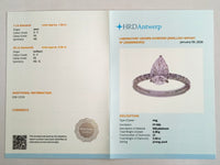 2.00 Carats Lab Grown Diamond 950 Platinum Ring
