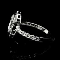 2.06 Carats Lab Grown Diamond 14K Gold Ring