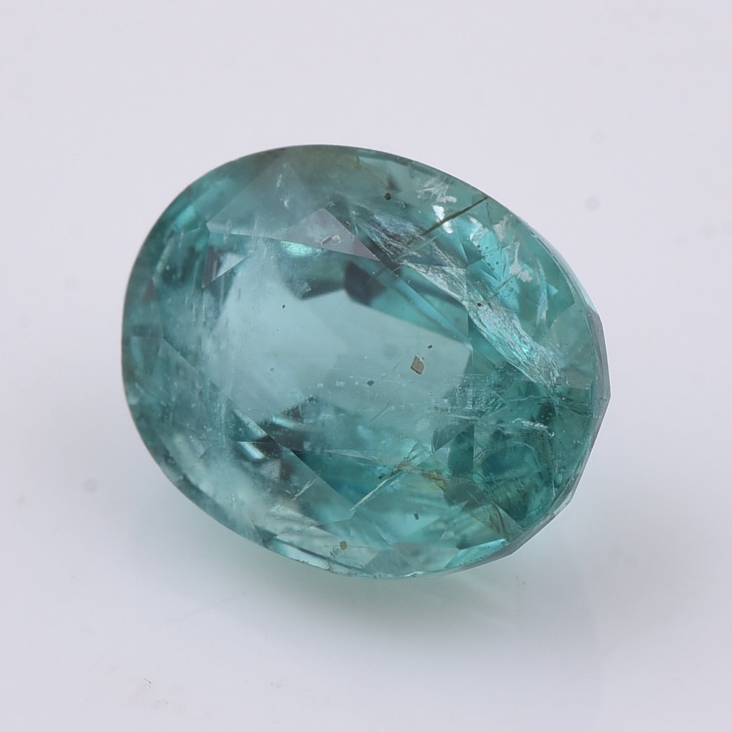 1.98 Natural Beryl Emerald Oval Mixed Cut Gemstone