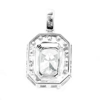 2.56 Carats Lab Grown Diamond 14K Gold Pendant