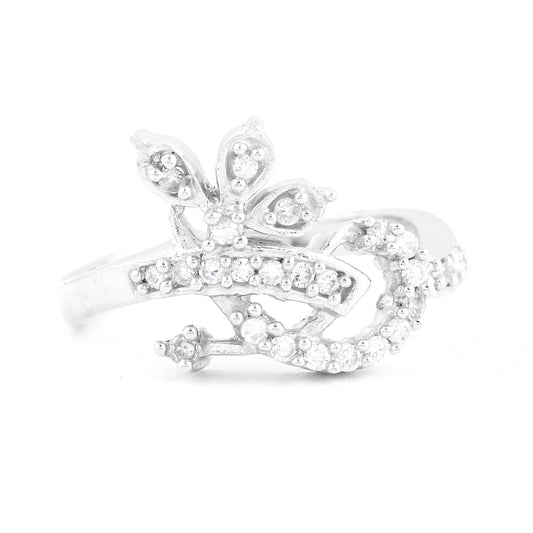 2.03 Ct Cubic Zirconia 925 Sterling Silver Ring