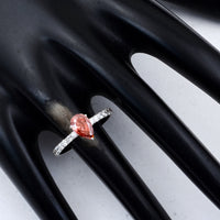 1.34 Carats Pink Lab Grown Diamond 14K Gold Ring