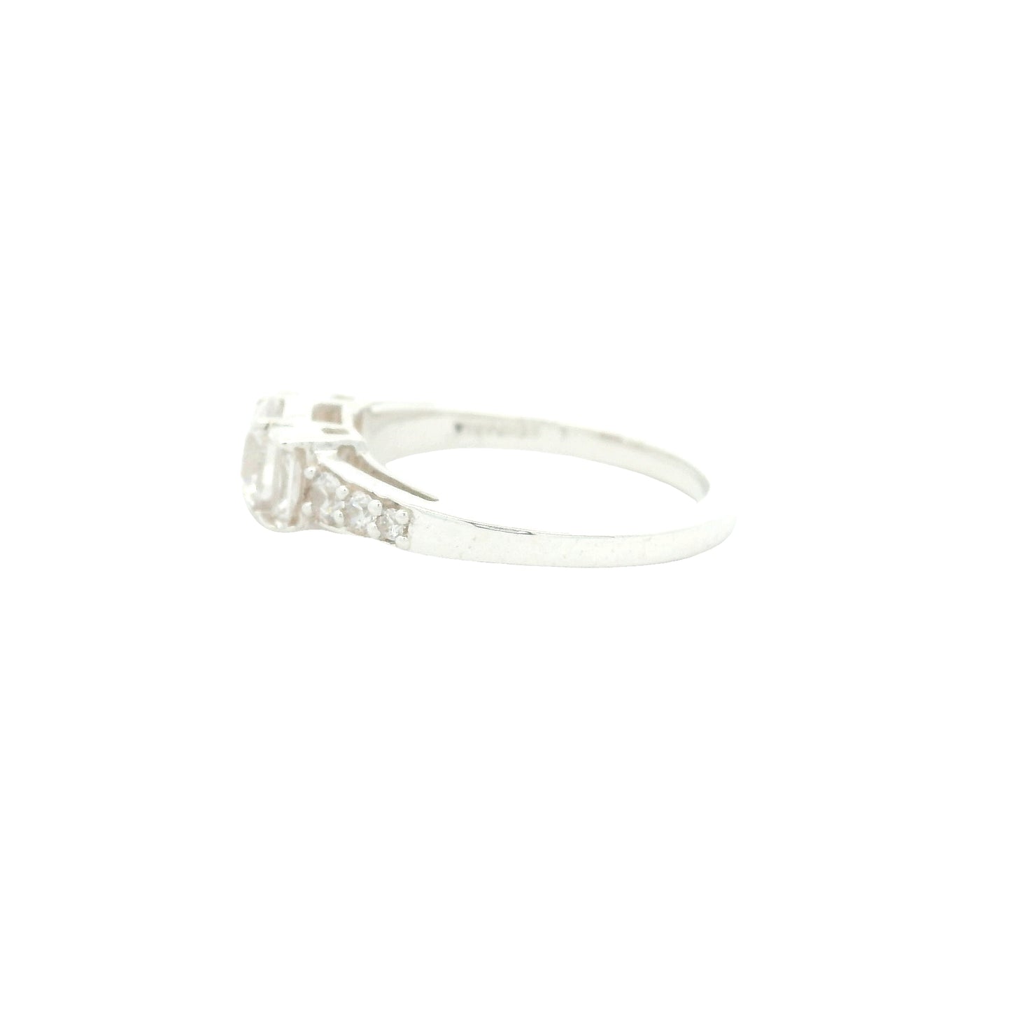 5.16 Ct Cubic Zirconia 925 Sterling Silver Ring