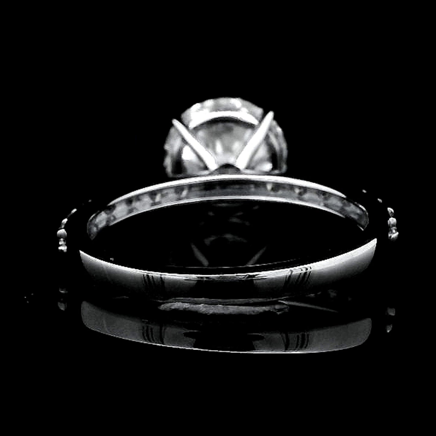 2.89 Carats Lab Grown Diamond 14K Gold Ring