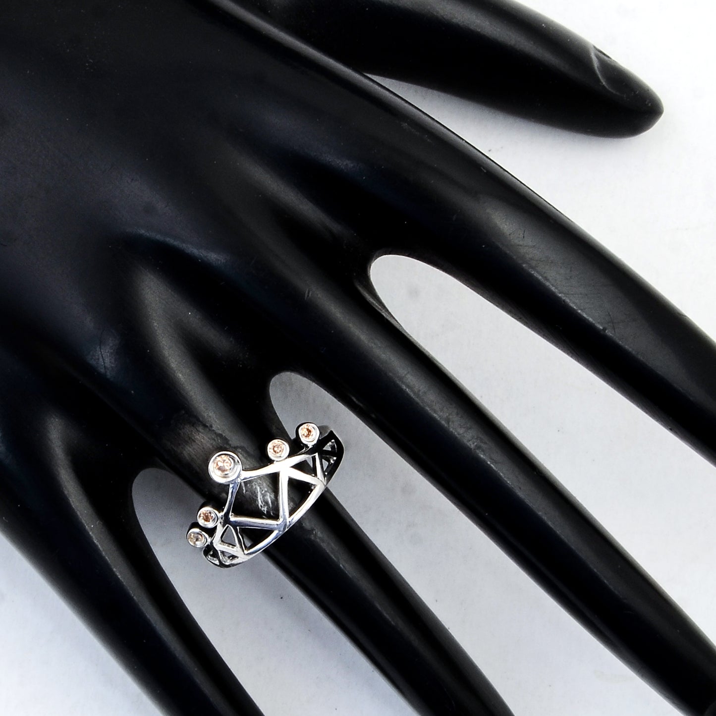 0.49 Ct Cubic Zirconia 925 Sterling Silver Ring