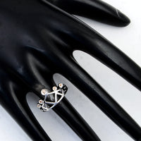0.49 Ct Cubic Zirconia 925 Sterling Silver Ring