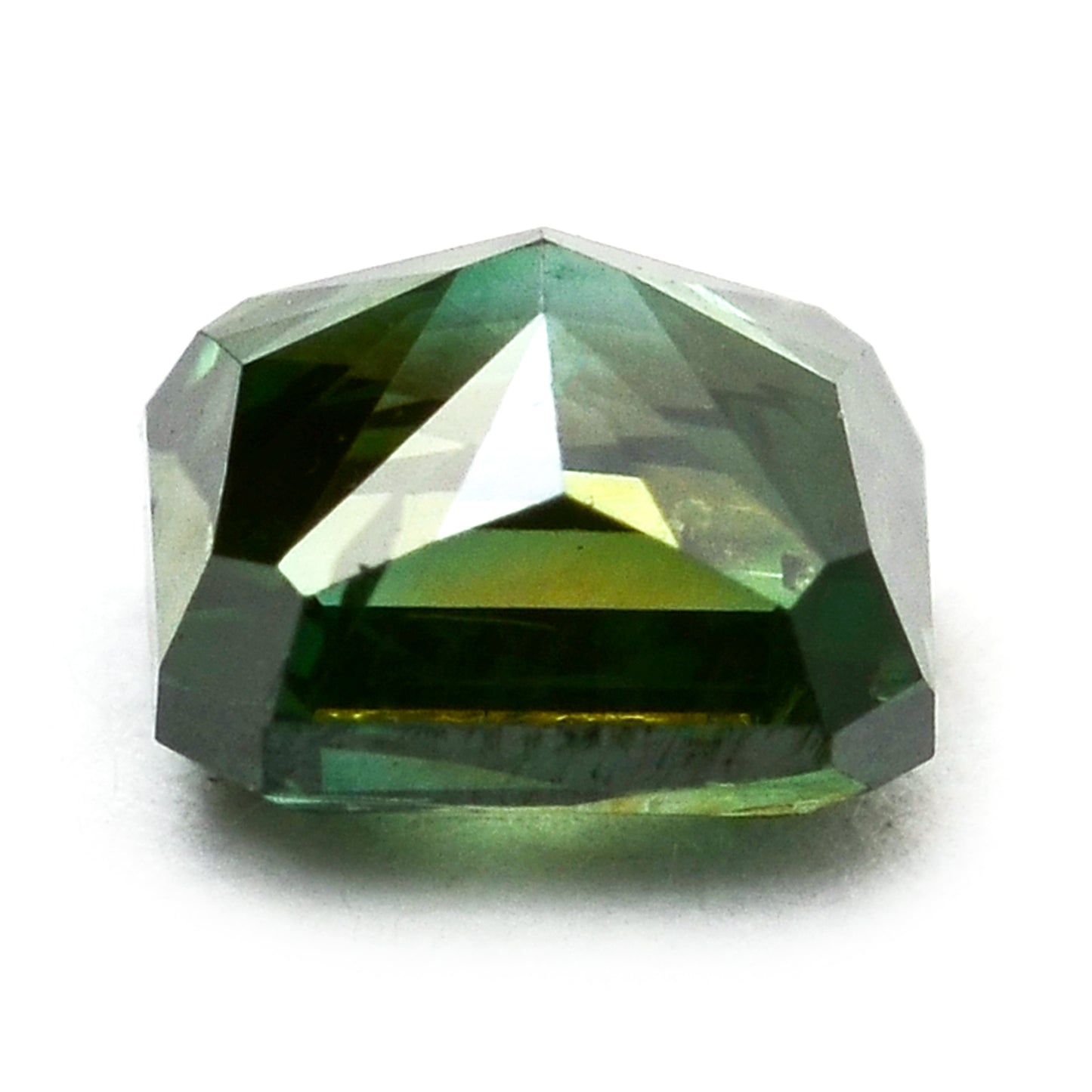 0.38 Green Diamond Octagon Loose Diamond