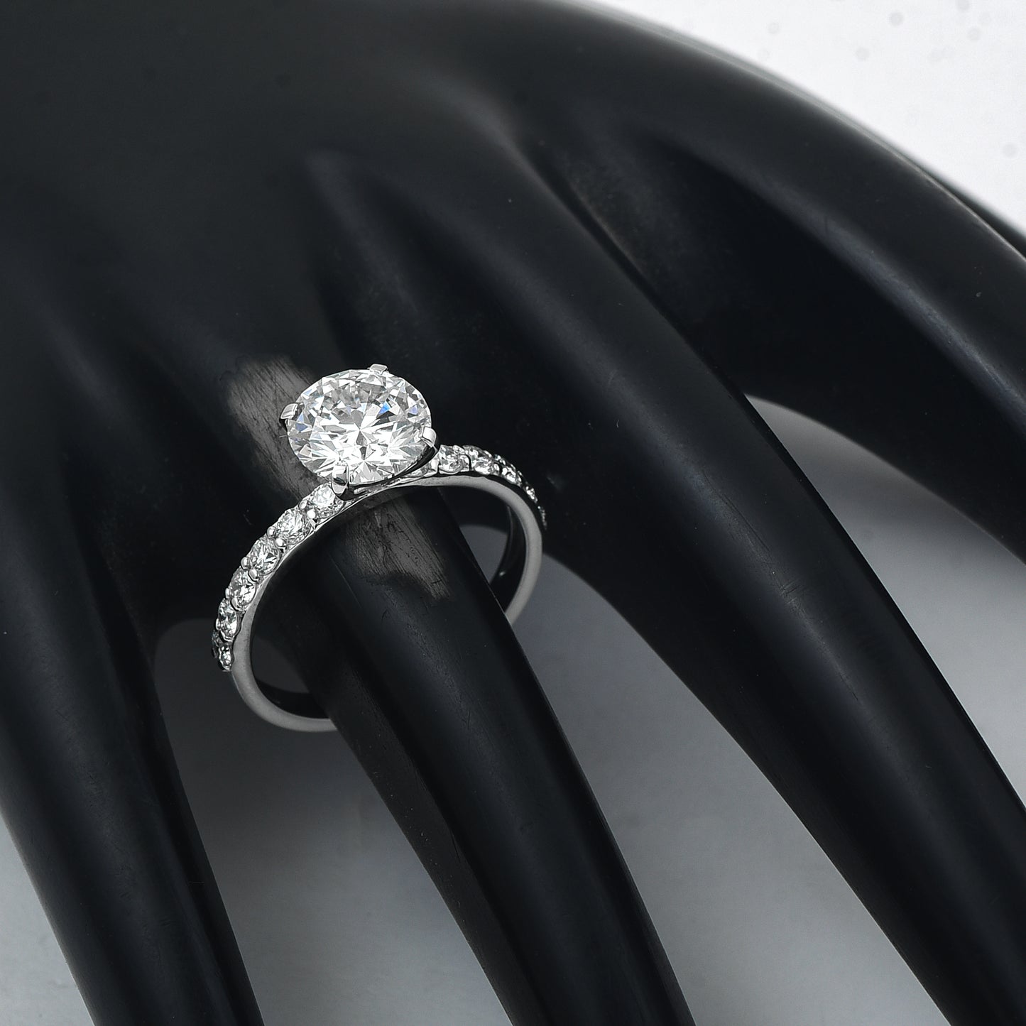 2.40 Carats Lab Grown Diamond 14K Gold Ring