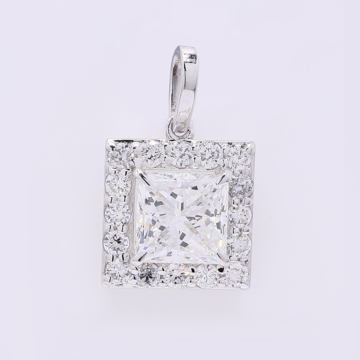 2.38 Carats Lab Grown Diamond 14K Gold Pendant