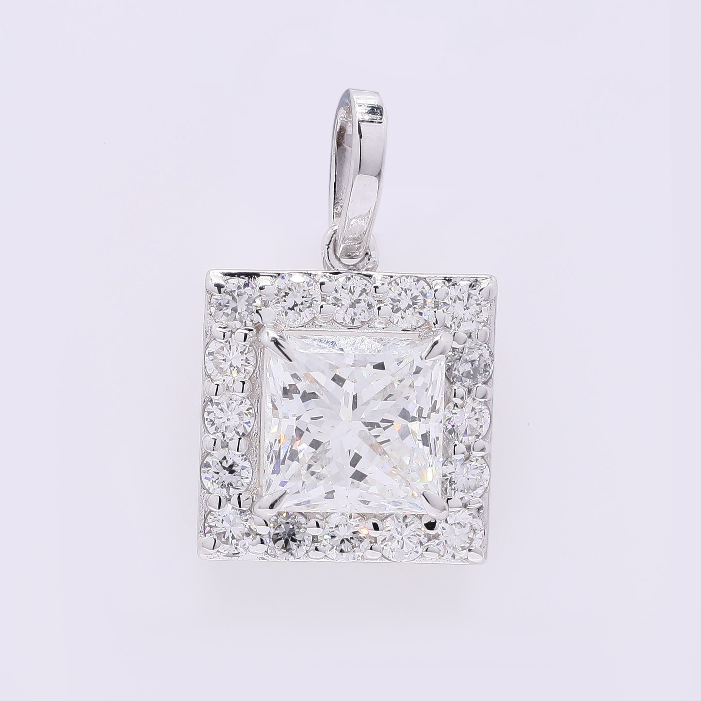 2.38 Carats Lab Grown Diamond 14K Gold Pendant