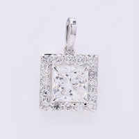 2.38 Carats Lab Grown Diamond 14K Gold Pendant