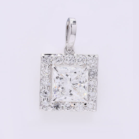 2.38 Carats Lab Grown Diamond 14K Gold Pendant