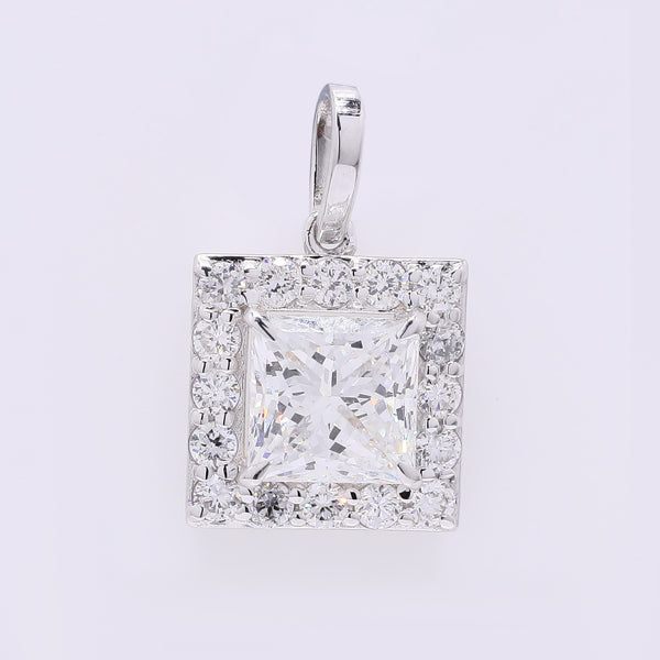 2.38 Carats Lab Grown Diamond 14K Gold Pendant