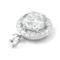 3.29 Carats Lab Grown Diamond 14K Gold Pendant