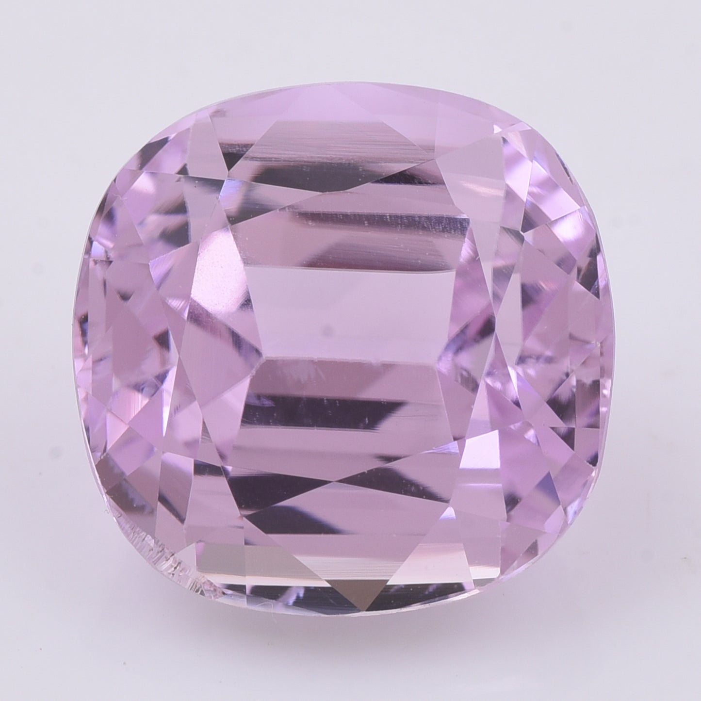 14.55 Natural Spodumene Kunzite Cushion Mixed Cut Gemstone