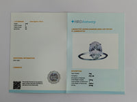 3.05 Carats Lab Grown Diamond 14K Gold Ring