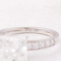 4.31 Carats Lab Grown Diamond 14K Gold Ring