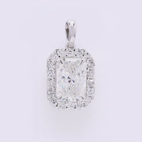 2.30 Carats Lab Grown Diamond 14K Gold Pendant