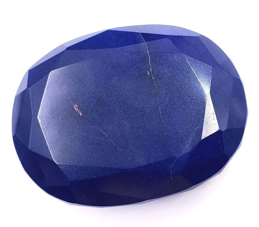 6.25 Carats Blue Sapphire Oval Loose Gemstone