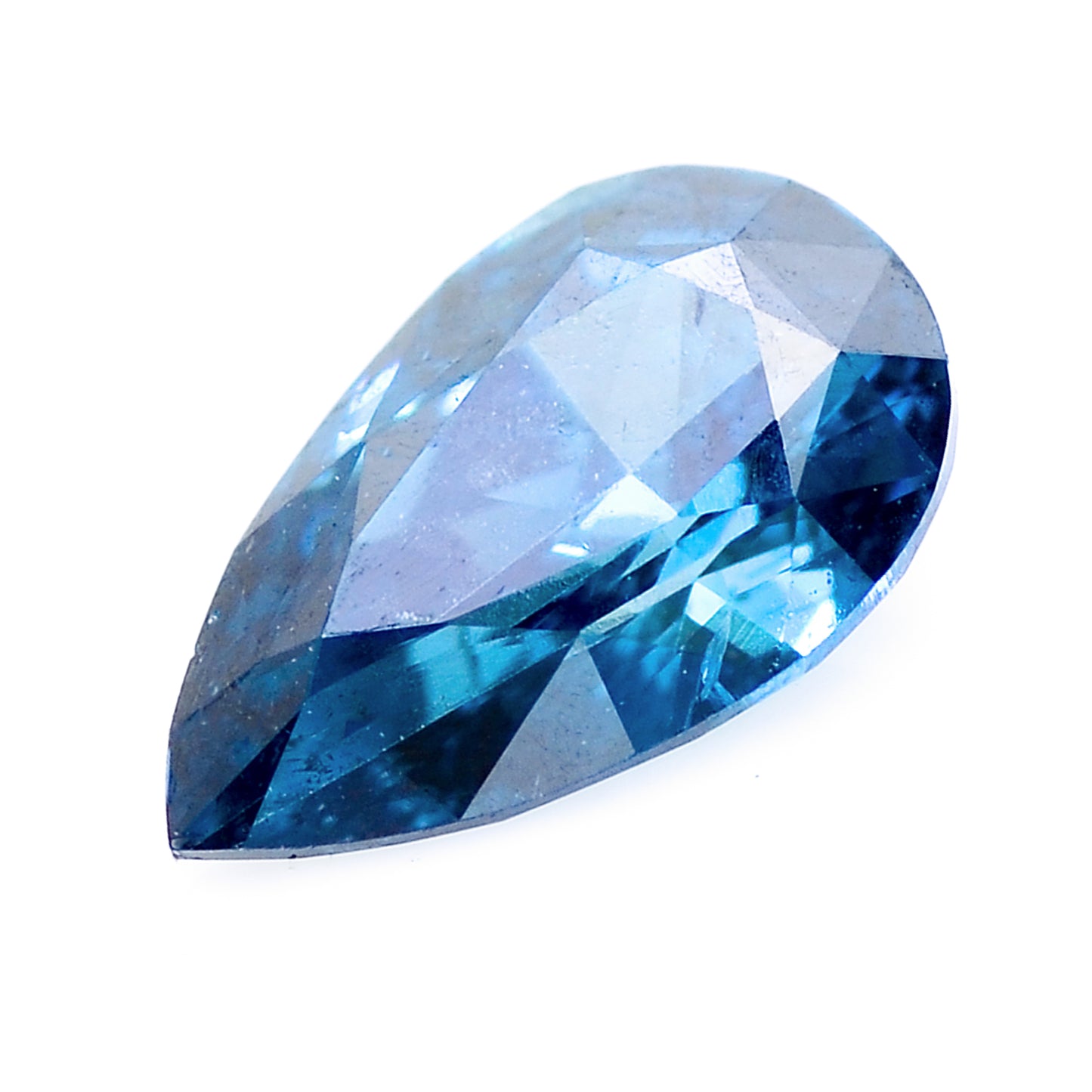 0.3 Blue Diamond Pear Loose Diamond