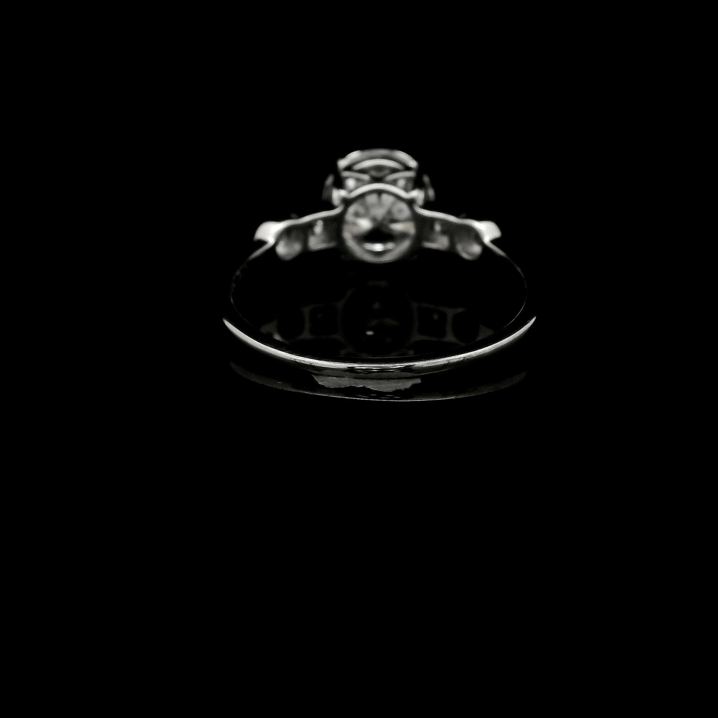 1.68 Ct Round Lab Grown Diamond 14K Gold Ring