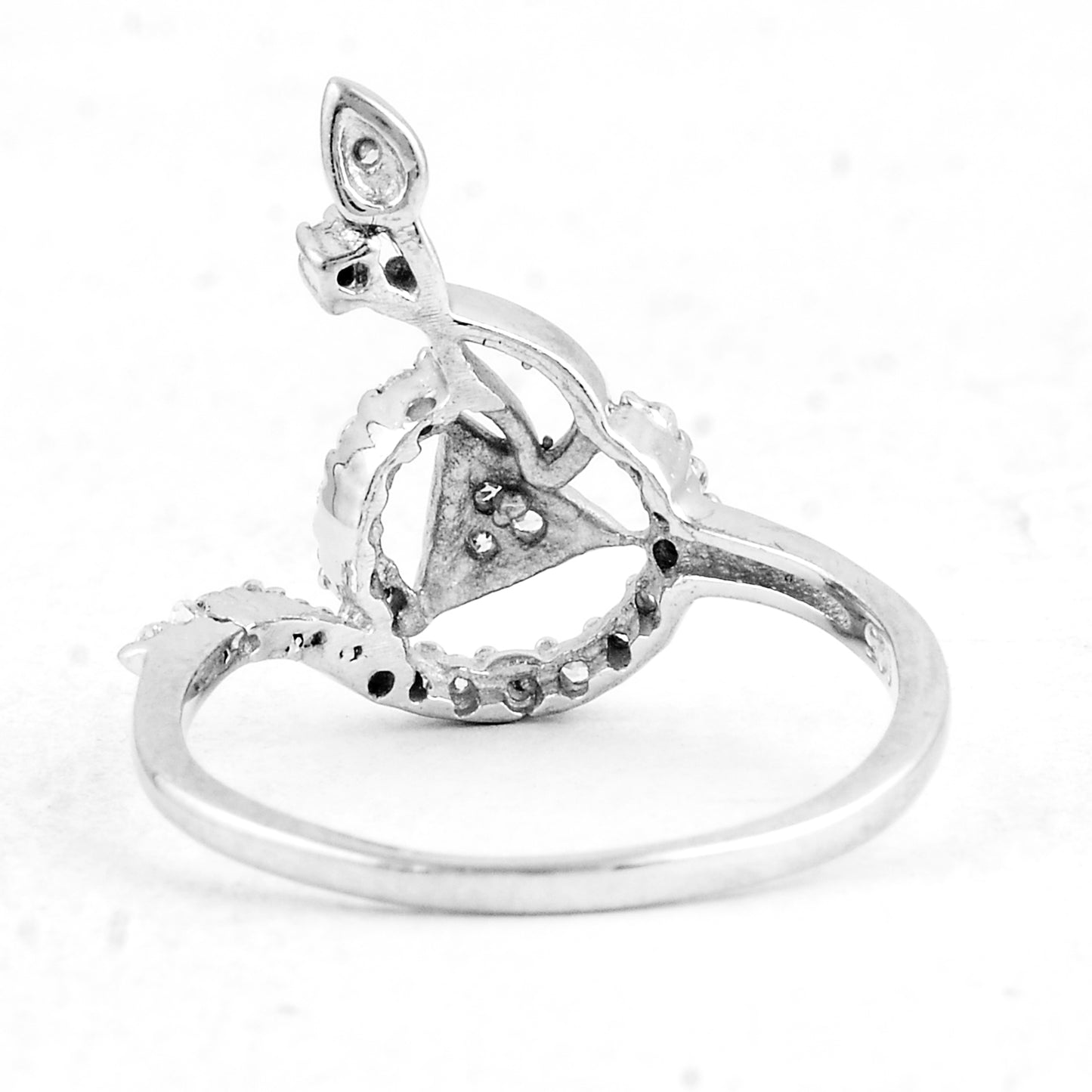 0.88 Ct Cubic Zirconia 925 Sterling Silver Ring