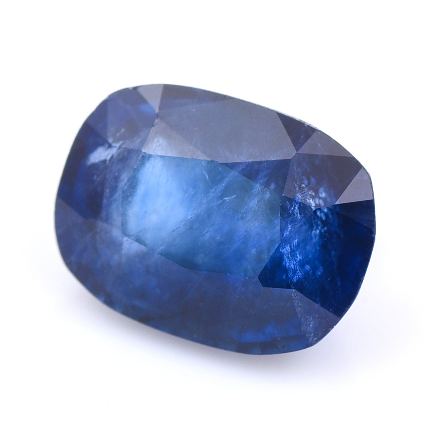 2.45 Natural Corundum Sapphire Rectangular Cushion Mixed Cut Gemstone