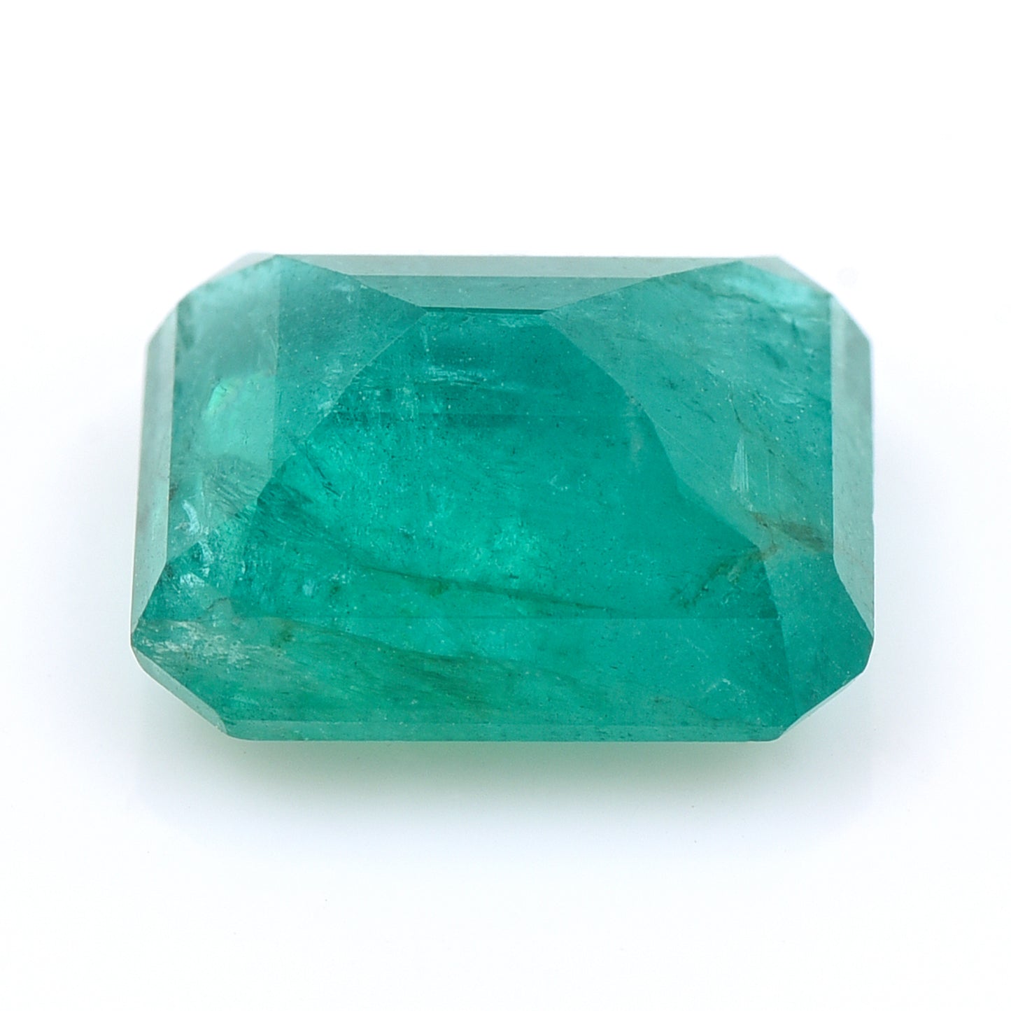 3.38 Natural Beryl Emerald Emerald Cut Gemstone