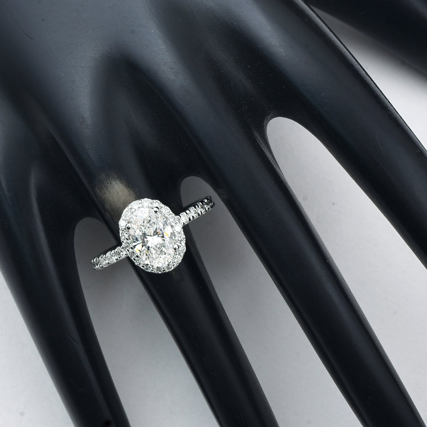 2.08 Carats Lab Grown Diamond 14K Gold Ring