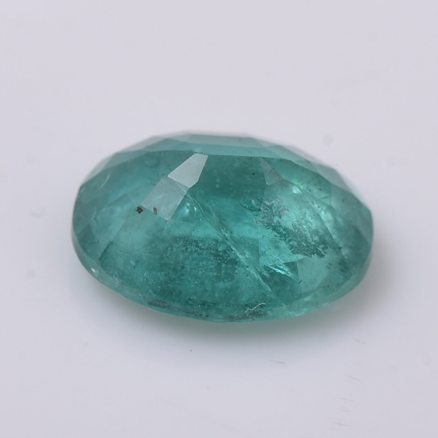 2.38 Natural Beryl Emerald Oval Mixed Cut Gemstone