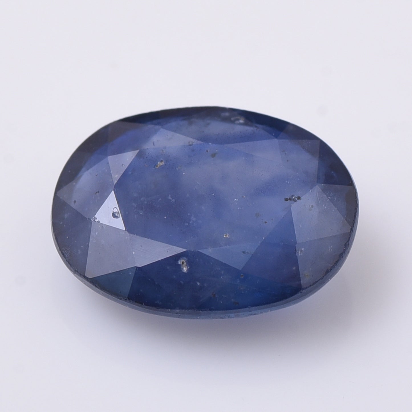2.24 Natural Corundum Sapphire Oval Mixed Cut Gemstone