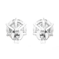 3.10 Carats Lab Grown Diamond 14K Gold Earrings