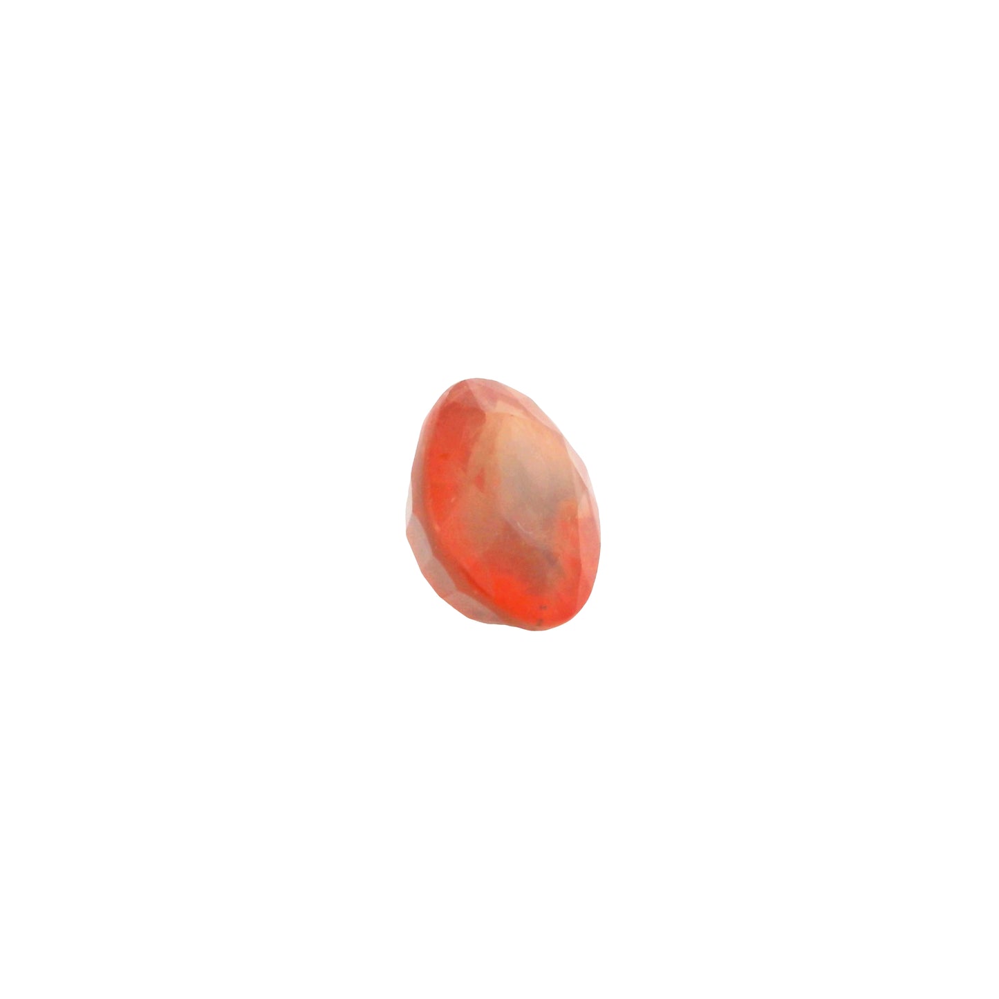 4.35 Orange Sapphire Oval Gemstone
