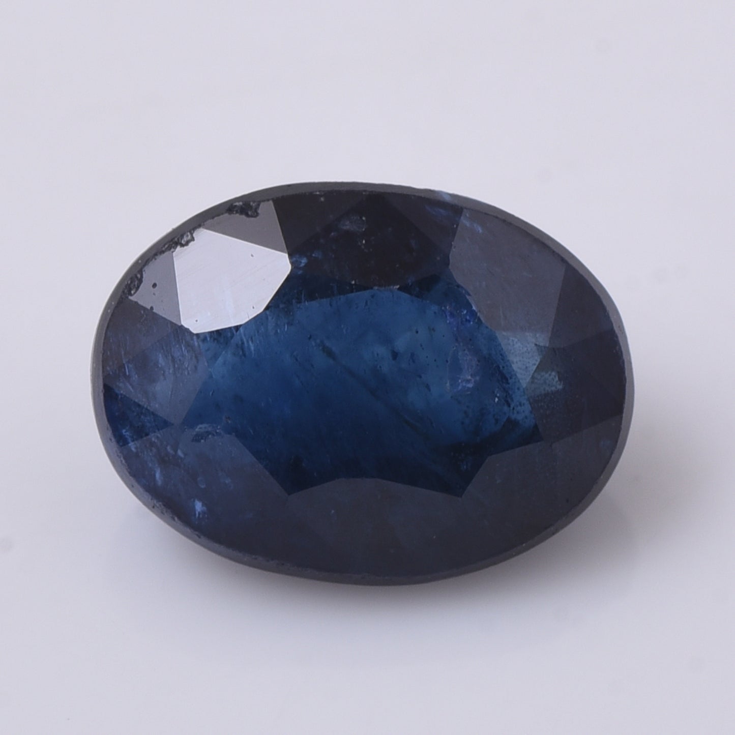 2.68 Natural Corundum Sapphire Oval Mixed Cut Gemstone