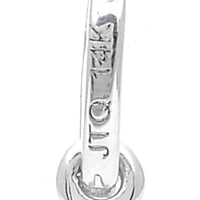3.42 Carats Lab Grown Diamond 14K Gold Pendant