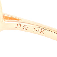 1.82 Ct Oval Tourmaline 14K Gold Ring