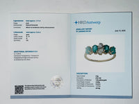 1.41 Ct Oval Natural Emerald 14K Gold Ring