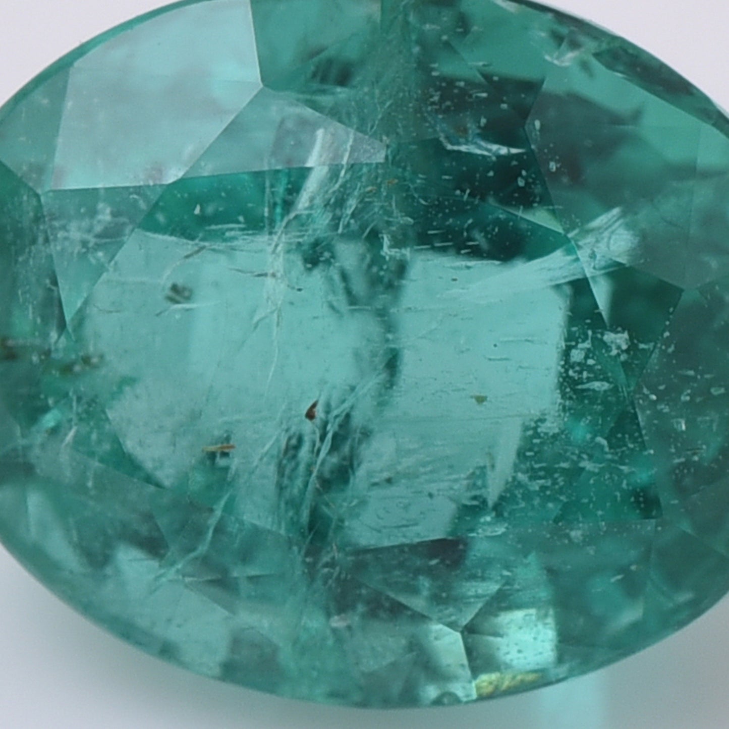 3.05 Natural Beryl Emerald Oval Mixed Cut Gemstone