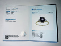 2.81 Ct Cushion Natural Spinel 14K Gold Ring