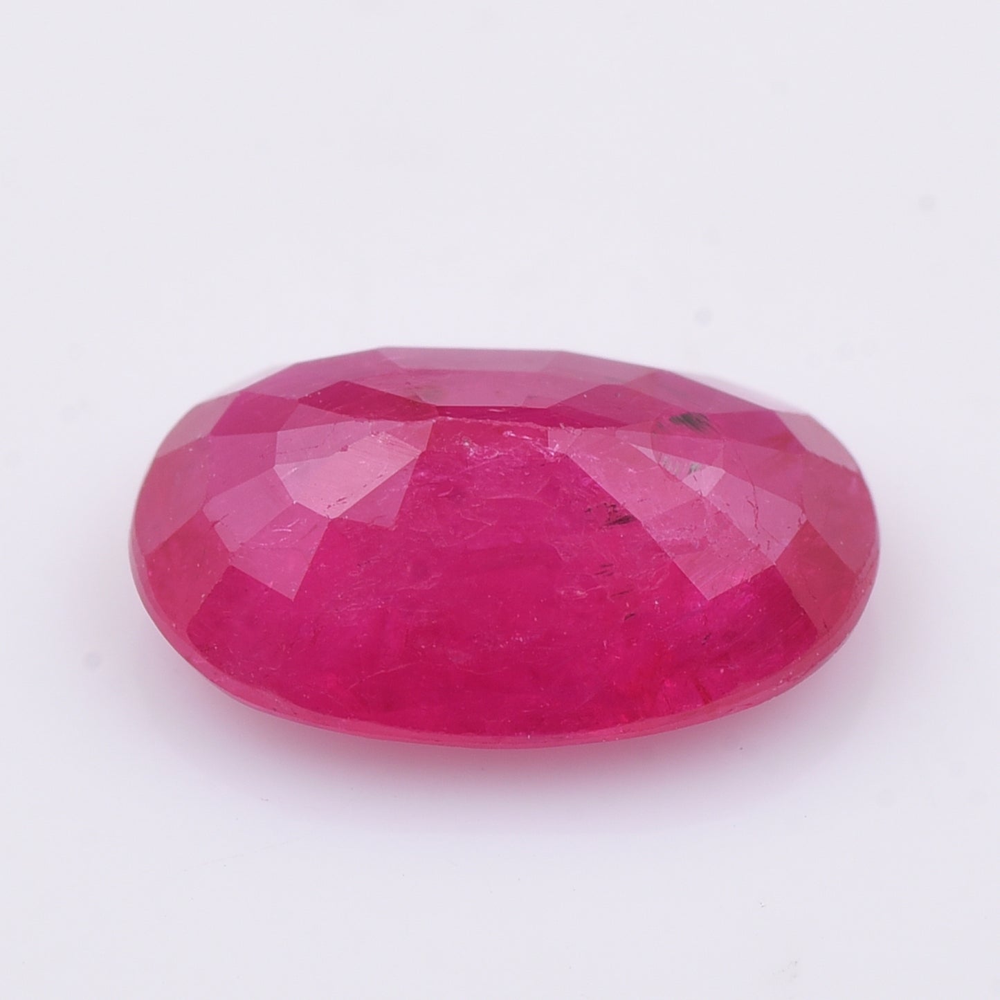 1.93 Natural Corundum Ruby Oval Mixed Cut Gemstone