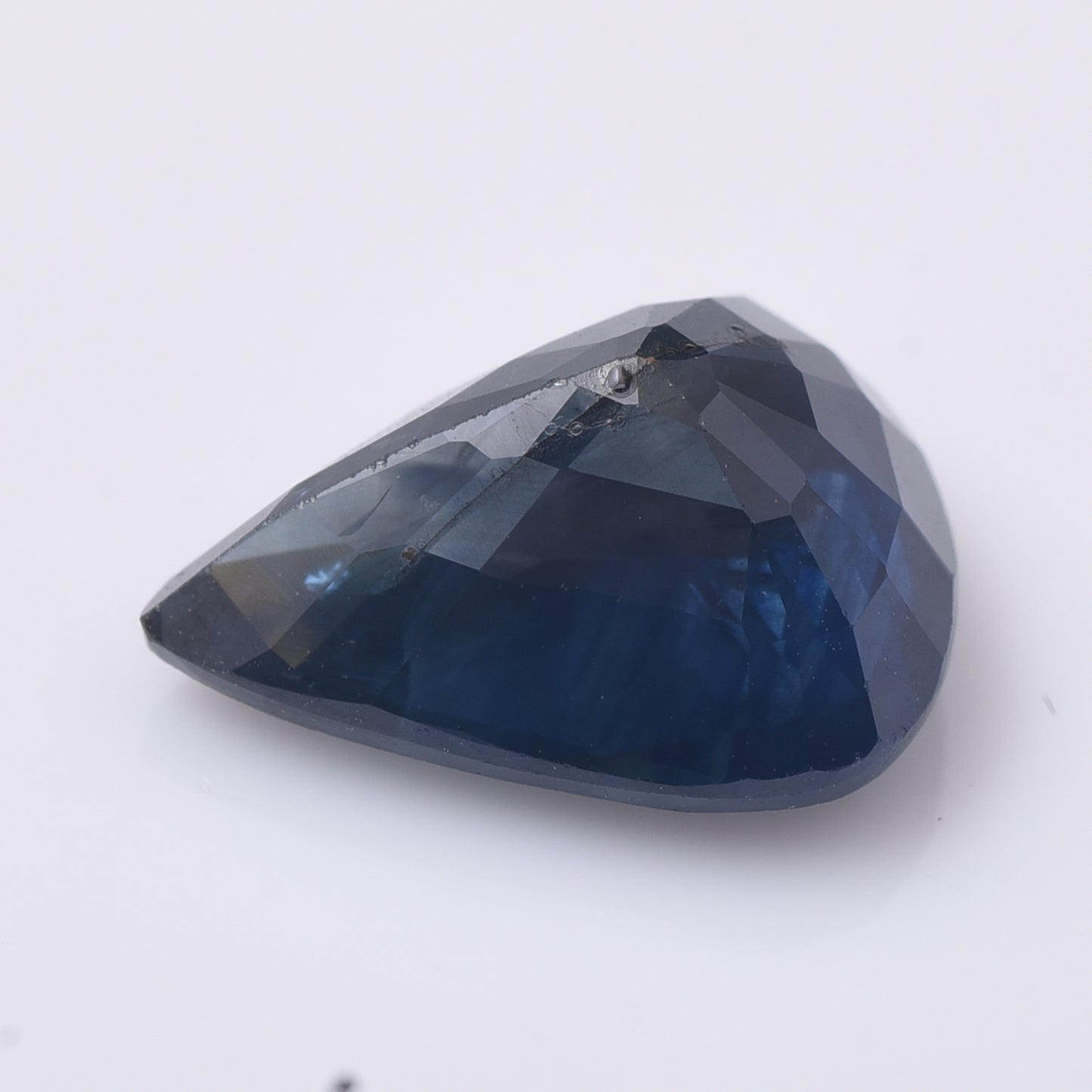 5.47 Natural Corundum Sapphire Pear Mixed Cut Gemstone