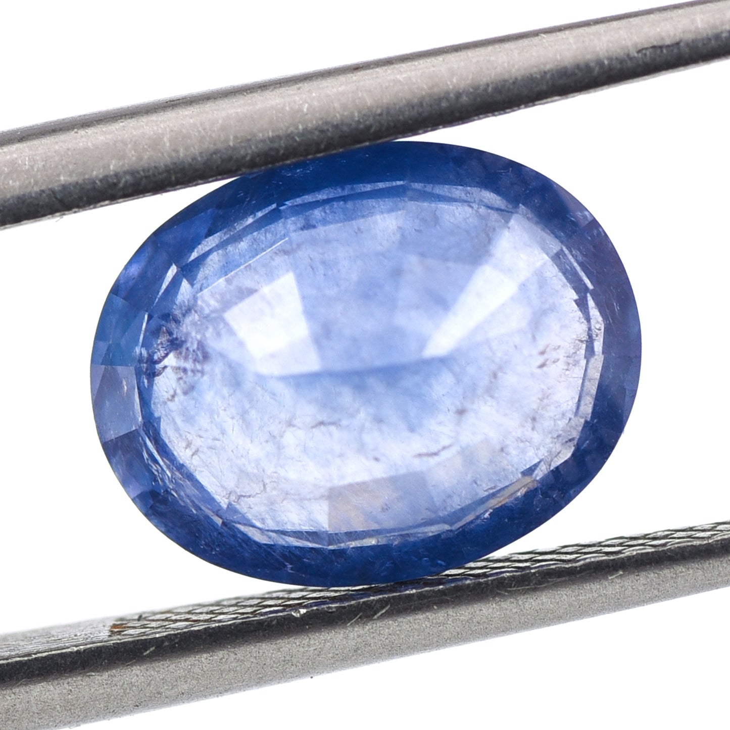 3.77 Natural Corundum Sapphire Oval Mixed Cut Gemstone