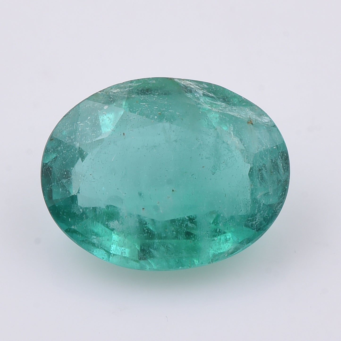 1.93 Natural Beryl Emerald Oval Mixed Cut Gemstone
