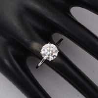 2.05 Carats Lab Grown Diamond 14K Gold Ring