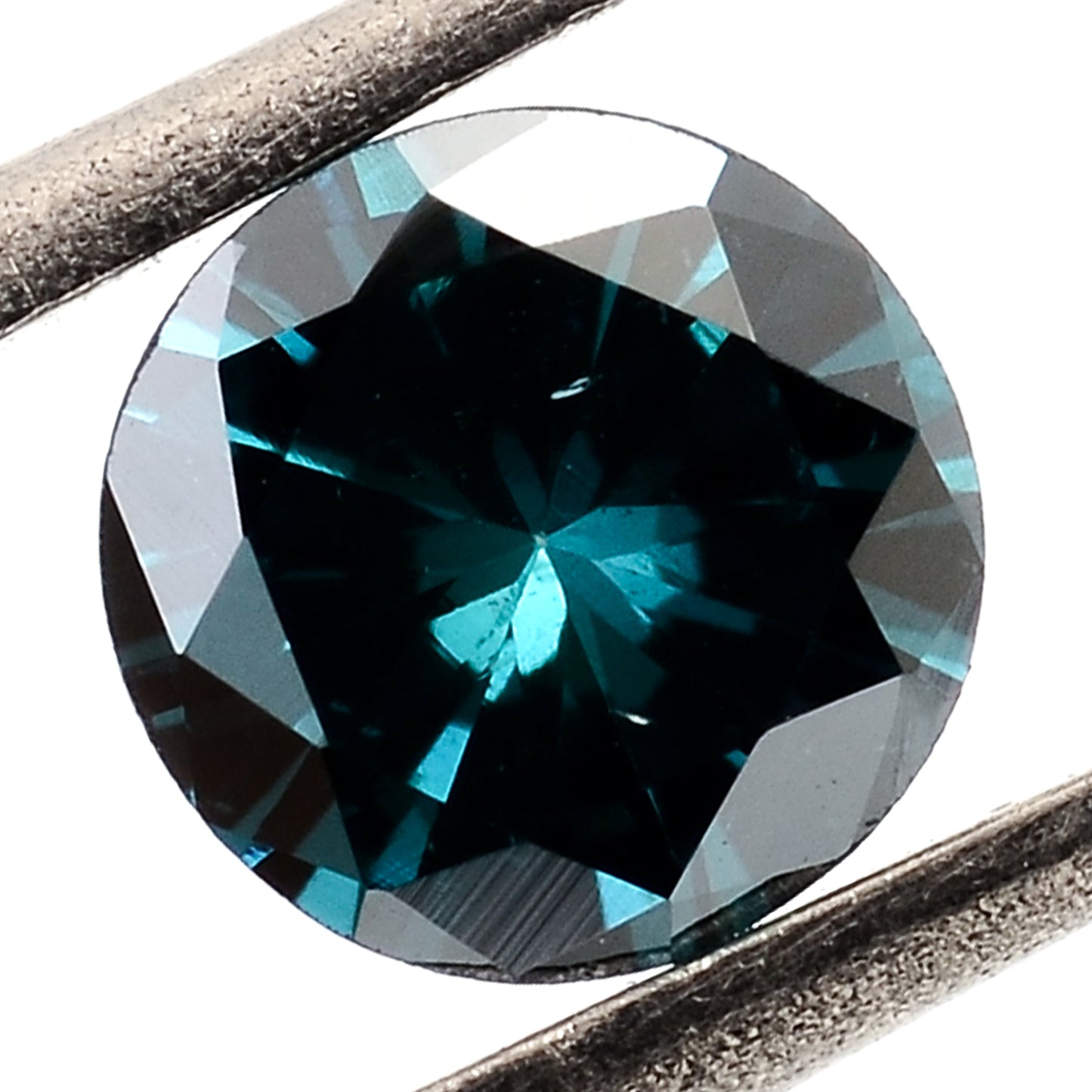 0.78 Blue Diamond Round Loose Gemstone
