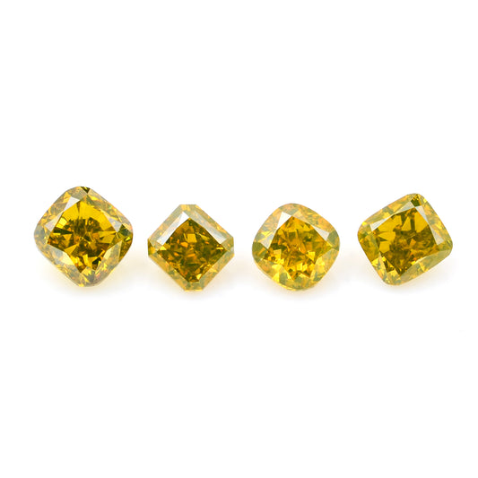 1.22 Yellow Diamond Octagon Loose Diamond