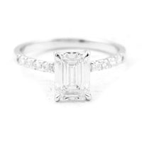 2.18 Carats Lab Grown Diamond 14K Gold Ring